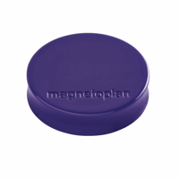 Ergonomische magneet, Ø 30 mm, VE = 60 stuks, paars