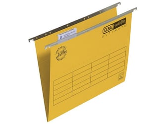 Elba Hangmap Verticfile Ultimate® Verticaal, A4, v-bodem, geel (doos 25 stuks) artikel afbeelding