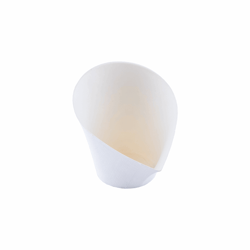 Suikerriet bowl "Jenny" 175ml/120x90x80mm, kleur wit artikel afbeelding