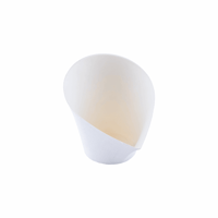 Suikerriet bowl "Jenny" 175ml/120x90x80mm, kleur wit