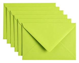 Envelop Papicolor C6 114x162mm Appelgroen artikel afbeelding