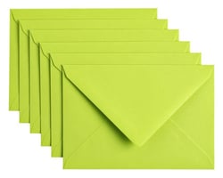 Envelop Papicolor C6 114x162mm Appelgroen