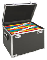 Leitz Secure Storage 40 hangmappenkoffer 40 hangmappen (A4), zwart