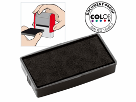 Inktkussen Colop E/20 zwart/pak 2