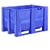 Palletbox inhoud 470 l blauw