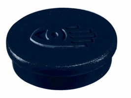 Magneet Legamaster 35mm super 2500gr zwart 2 stuks
