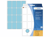 ETIKET HERMA 2453 25X40MM 512ST BLAUW artikel afbeelding