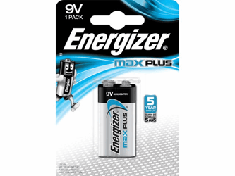 Batterij Energizer Max Plus 9V/6LR61 artikel afbeelding