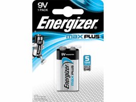 Batterij Energizer Max Plus 9V/6LR61