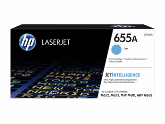 TONERCARTRIDGE HP 655A CF451A 10.5K BLAUW artikel afbeelding