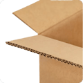 Kartonnen dozen dubbele golf