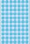 Etiket HERMA 2233 rond 13mm blauw 2464stuks