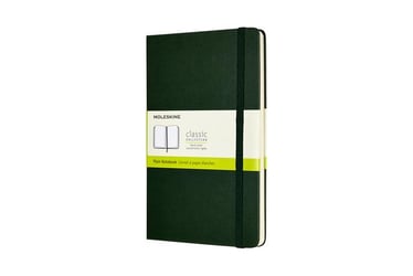 Notitieboek Moleskine L 130x210mm blanco myrtle green artikel afbeelding