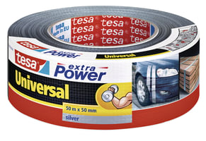 Plakband Tesa 50mmx50m extra Power grijs