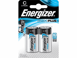Batterij Energizer Max Plus C/LR14/pk2