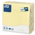 Tork tissue servet 39x39cm 2-laags 1/4-vouw champagne 12x150