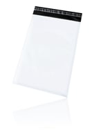 Coex envelop mailer 325x425+50mm wit/zwart 55my Recycled