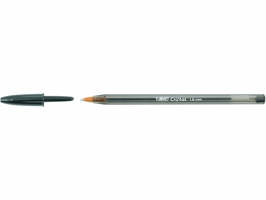 BiC Balpen Cristal Large 1,6 mm, zwart (50 stuks)