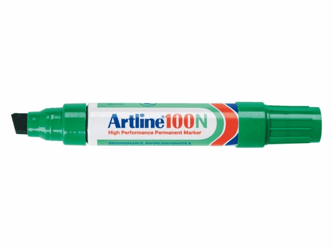VILTSTIFT ARTLINE 100 SCHUIN 4-12MM GROEN artikel afbeelding