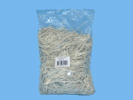 CULTO Elastiek Wit 160/3mm Zak 1kg