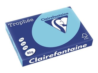Clairefontaine Trophée Getint Papier, A3, 80 g/m² (pak 500 vel)