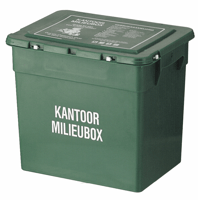 Milieubox, kleur groen, model VB 420500