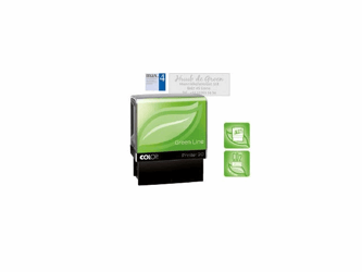 Colop Stempel Green Line 20, zelfinktend voor dagelijks gebruik, 38 x 14 mm, max. 4 regels artikel afbeelding