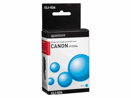 Inktcartridge Quantore alternatief tbv Canon CLI-526 blauw