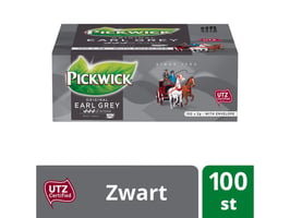 Pickwick Zwarte thee grootverpakking Earl Grey (pak 100 stuks)