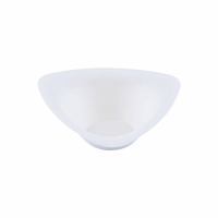 Suikerriet kom "Trigon" 300ml/170x170x50mm, kleur wit