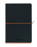 Notitieboek Aurora Tesoro A5 192blz lijn 80gr oranje