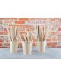 FSC® papieren rietjes natural 150 x 8 Ø mm