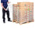 Handmatige wikkelfolie Geel 50cm x 300m x 20my