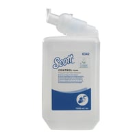 Scott® CONTROL™ schuimzeep inhoud 1 l, VE = 6 stuks kleurloze handreiniger ongeparfumeerd