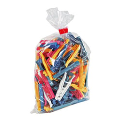 Platte zak, dikte 25 µm LDPE l x b = 300x200 mm, VE = 1000 stuks