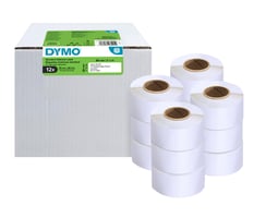 Dymo 99010 Etiket, 28 x 89 mm (pak 12 rollen)
