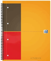 Spiraalblok Oxford International Activebook A4+ lijn