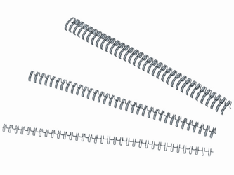 Draadrug 34 rings 6 mm 25 vel Zwart (doos 100 stuks) artikel afbeelding