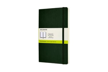 Notitieboek Moleskine L 130x210mm blanco myrtle green artikel afbeelding