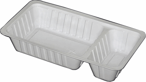 A-Bakje Type A7+1 170x95x33 PS Wit inhoud 230CC. Sausinhoud 80CC. Doosinhoud 1000 St.