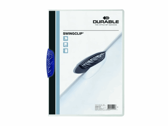 KLEMMAP DURABLE 2260 SWINGCLIP BLAUW artikel afbeelding