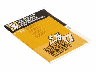 ENVELOP CLEVERPACK TYVEK C4 229X324 TAPELOCK WIT artikel afbeelding