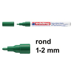 Lakmarker edding 751 1-2mm groen/pk10