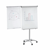 Verrijdbare flip-over met stervoet hoogte 1860 mm