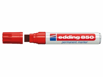 VILTSTIFT EDDING 850 BLOK 5-18MM ROOD  artikel afbeelding