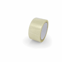 Zelfklevend plakband polypropyleen transparant, VE = 36 rollen