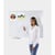 Glazen whiteboard uitwendige b x h = 600x450 mm wit