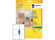 ETIKET AVERY J8166-25 99.1X93.1MM 150ST artikel afbeelding