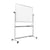 Schrijfbord mobiel plaatstaal, geëmailleerd b x h = 1200x900 mm