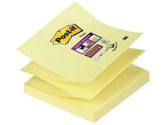 Post-it Notitieblok Super St. Z-note 76x76 gl/12 (pak 12 blokken)